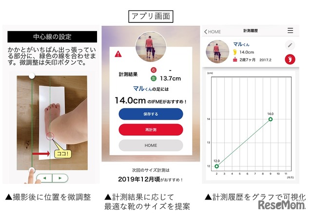 アプリ画面