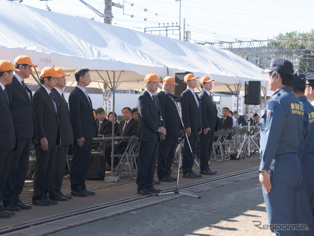 西武鉄道代表取締役・若林久氏。