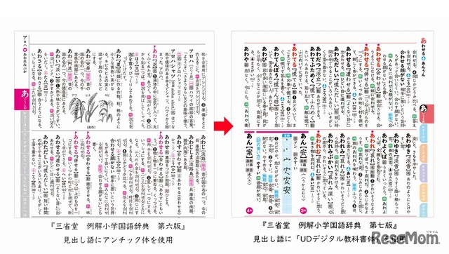 「UDデジタル教科書体」使用ページ