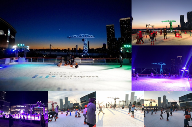 屋外アイススケートリンク「Sea Sideアイススケートリンク」がららぽーと豊洲に12月オープン
