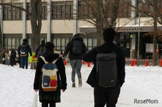 2020年度大学入試センター試験のようす