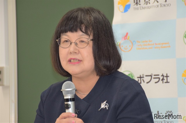 東京大学大学院教育学研究科長　秋田喜代美氏