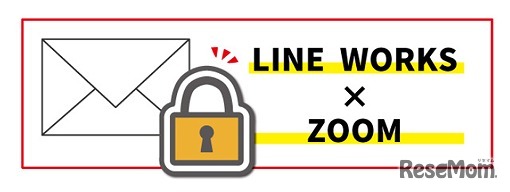 レッスンのシステムには「LINE WORKS」と「ZOOM」を採用