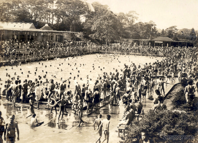 1940年頃の大プール