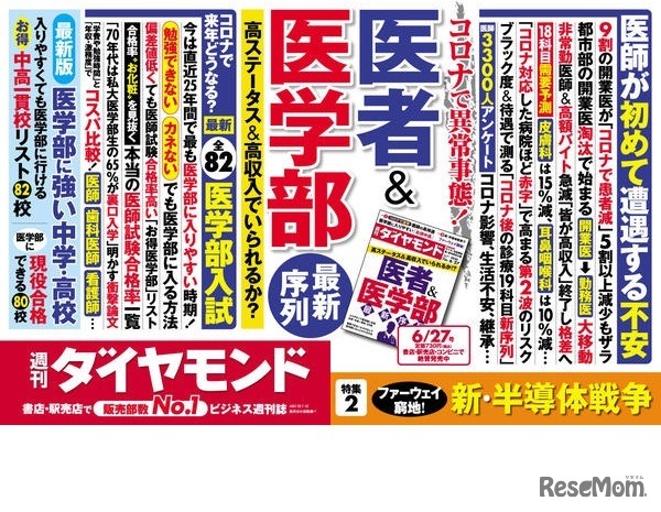 週刊ダイヤモンド6月27日号　中吊り