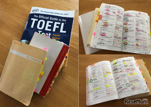 TOEFL、IELTS 単語帳と問題集