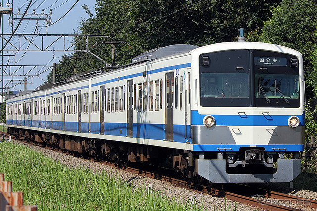 搬入した車両と同型の車両