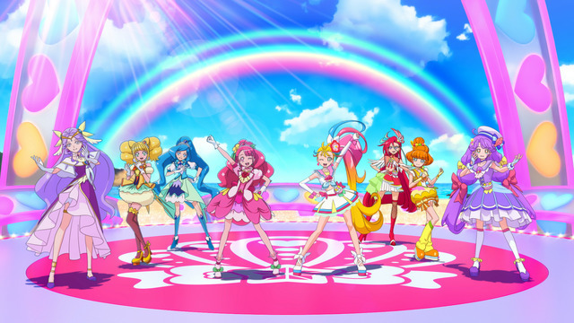 『映画ヒーリングっど プリキュア ゆめのまちでキュン！っとGoGo！大変身!!』場面カット（C）2020 映画ヒーリングっど プリキュア製作委員会