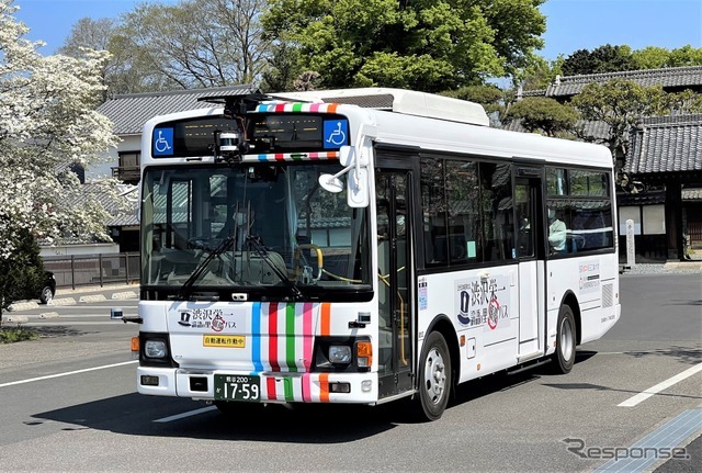 埼玉工大の自動運転バス
