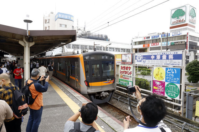 京成電鉄ミステリーツアー：八千代台に到着して終了。