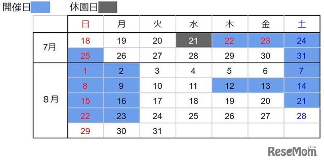 開催日程