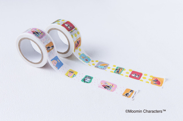ムーミン「The little ones」マスキングテープ（C）Moomin Characters TM
