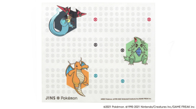 「JINSポケモンモデル第2弾カジュアルシリーズセリート」（C）Pokemon. （C）Nintendo/Creatures Inc./GAME FREAK inc.