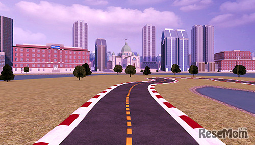 仮想空間でのレース　イメージ