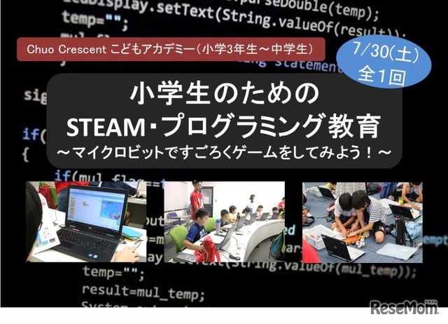 「小学生のためのSTEAM・プログラミング教育」～マイクロビットですごろくゲームをしてみよう！～