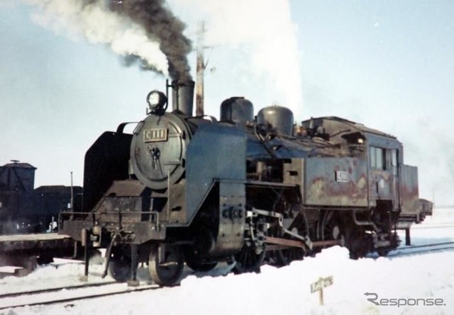雄別炭礦鉄道時代の「C111」。