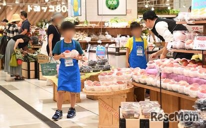 店舗でのおしごと風景（イメージ）