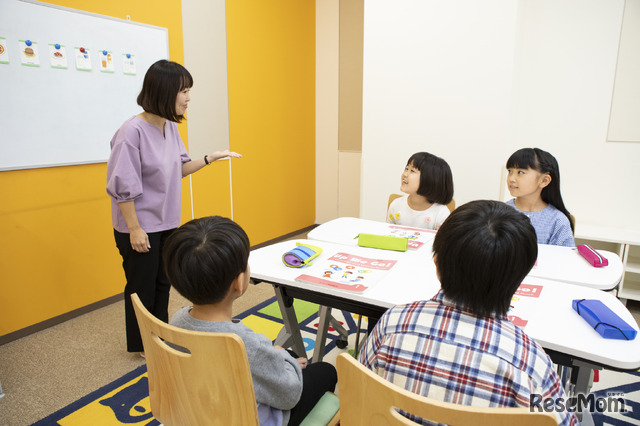 小学生英語コースのようす