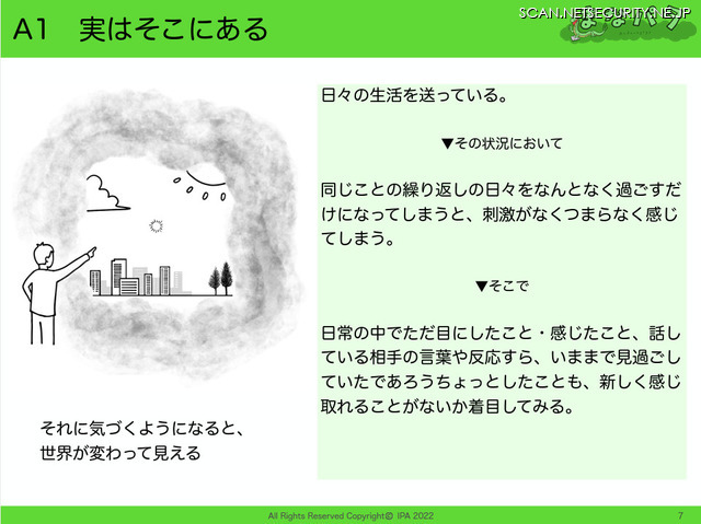 パターンの記載例