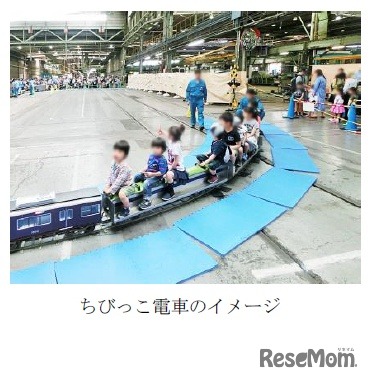 ちびっこ電車のイメージ