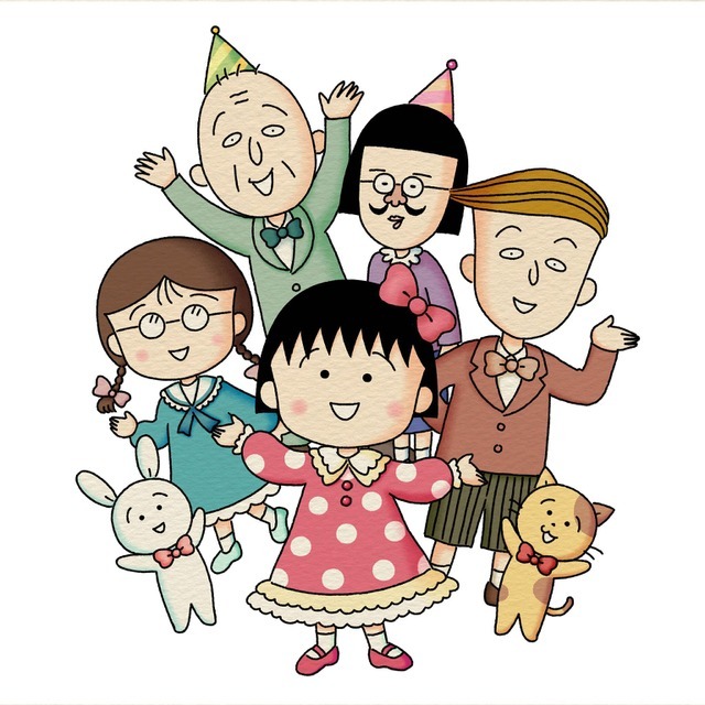 『ちびまる子ちゃん』描き下ろし 特設サイトキービジュアル（C）さくらプロダクション