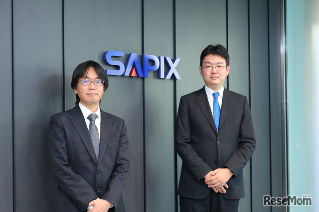 SAPIX（サピックス）中学部 教務部部長・吉永英樹氏と教育情報センター次長・伊藤俊平氏