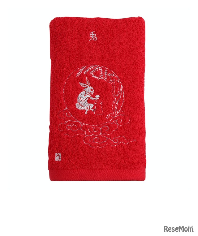 東京シティビューショップ 兎年にちなんだ兎グッズ フェイスタオル