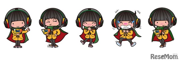 キャラクターの「理解ちゃん」