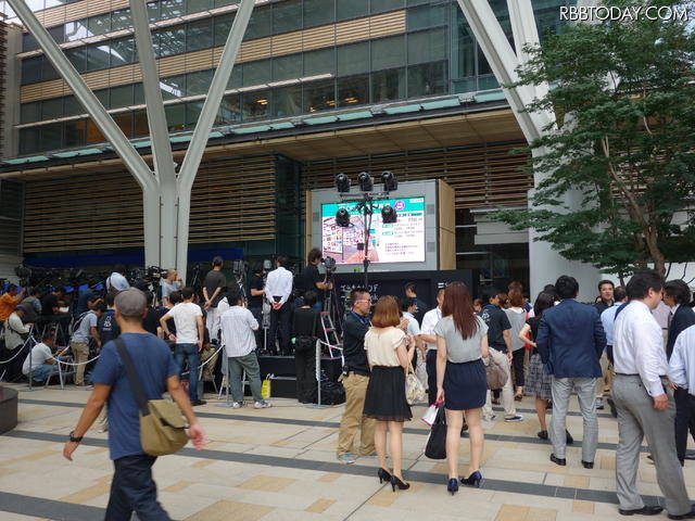 開場の東京ミッドタウン