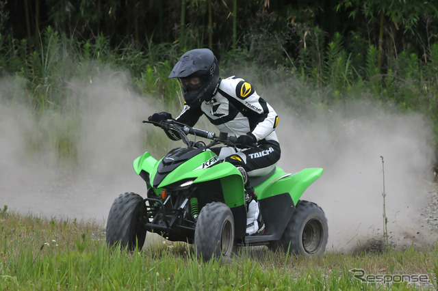 カワサキのATV「KFX」シリーズ