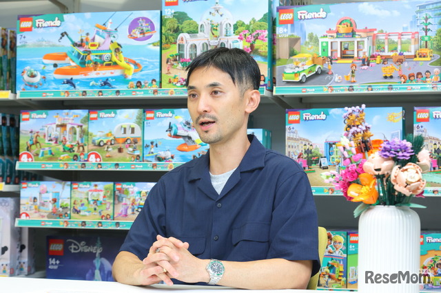 レゴジャパンシニアマーケティングマネジャー 橋本優一氏