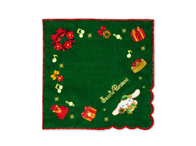 「Puroland Christmas」タオル(シナモロール)(C)2023 SANRIO CO., LTD. TOKYO, JAPAN 著作 株式会社サンリオ
