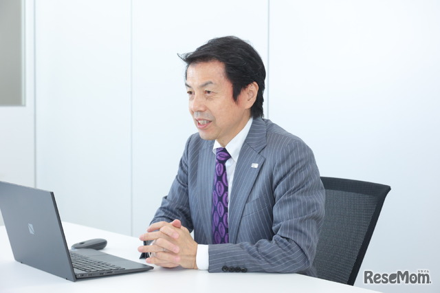 インタビューに応じてくれたナガセの広報部長・市村秀二氏