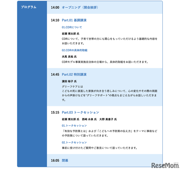 プログラム