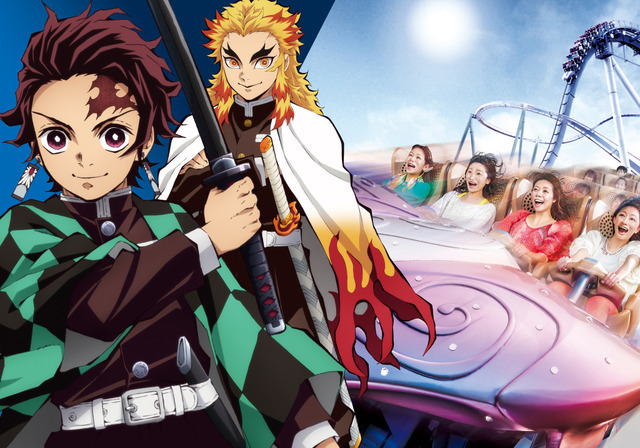 「鬼滅の刃×ハリウッド・ドリーム・ザ・ライド」第一弾：心が燃える絶叫編 （C）吾峠呼世晴／集英社・アニプレックス・ufotable TM & （C） Universal Studios. All rights reserved.