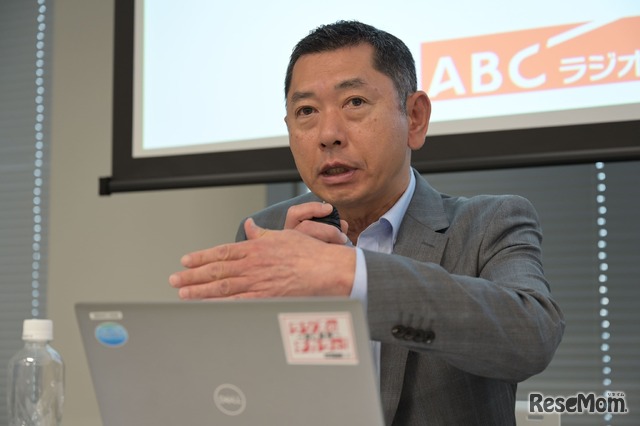 朝日放送ラジオ代表取締役社長の髙橋靖史氏