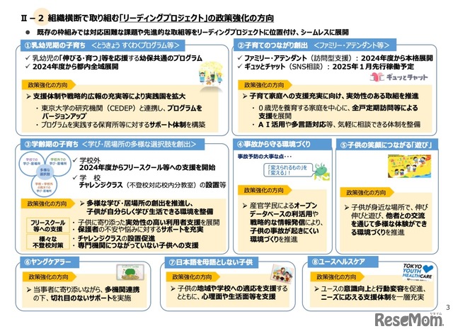 チルドレンファーストの社会の実現に向けた子供政策強化の方針2024　概要版