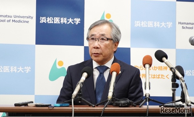 次期学長候補者に決定した渡邉裕司氏
