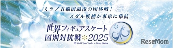 ISU世界フィギュアスケート国別対抗戦 2025 開催