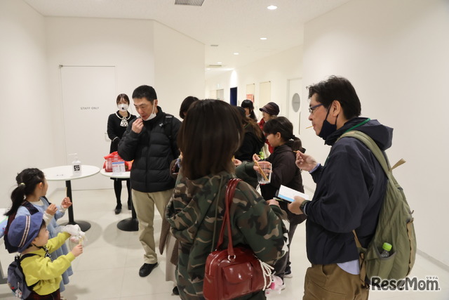 試食タイムは工場見学ならではの楽しみかも？