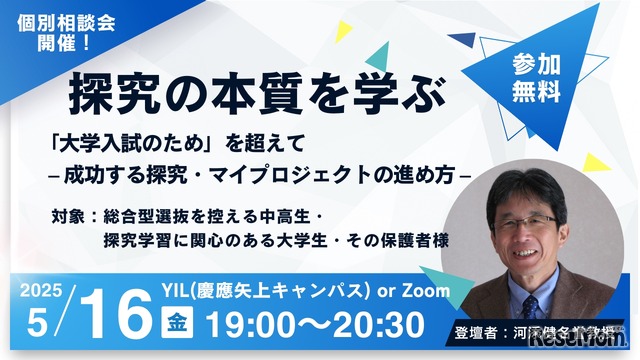 探究の本質を学ぶ：「大学入試のため」を超えて – 成功する探究・マイプロジェクトの進め方 –