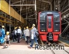 「小倉工場鉄道ランド特別ツアー」イメージ