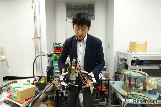 菅原研究室で試作しているロボットアーム
