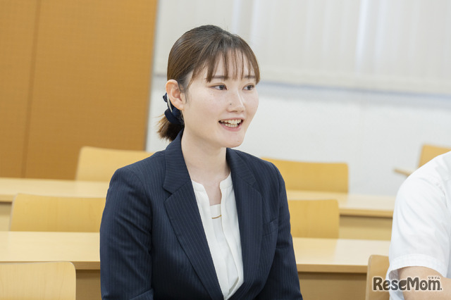 「グローバルフロンティアコースの特徴のひとつに、キャリア教育があります」と語る橘内氏