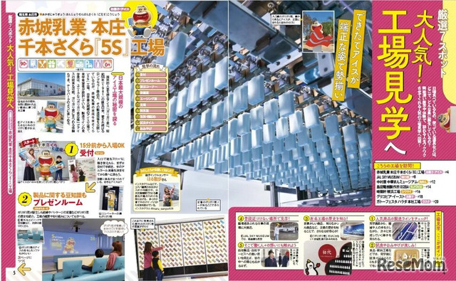 るるぶ 工場見学 社会科見学 首都圏の一部
