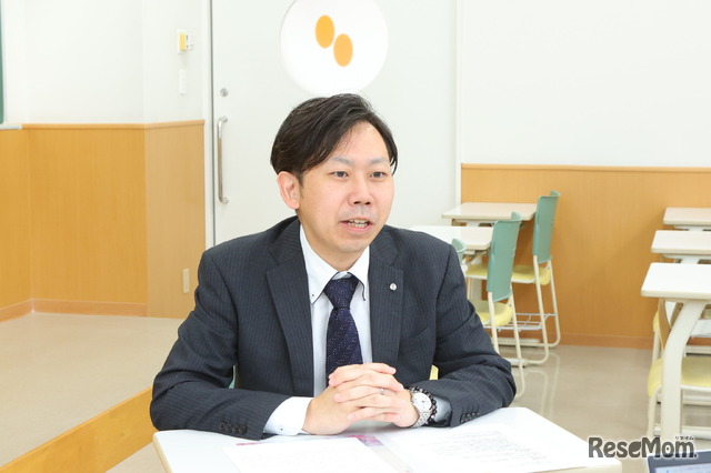 駿台予備学校 立川校 校舎責任者・杉田翔氏