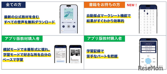 TOEIC公式教材アプリがアップデート