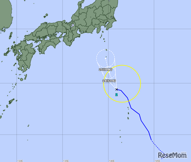台風2号