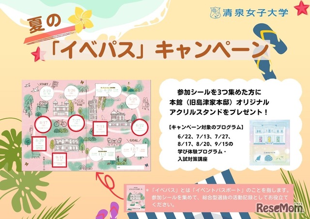夏の「イベパス」キャンペーン