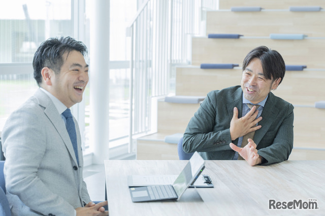 「生徒と一緒に取り組みたいことがたくさんある」という簡野先生と兼子先生